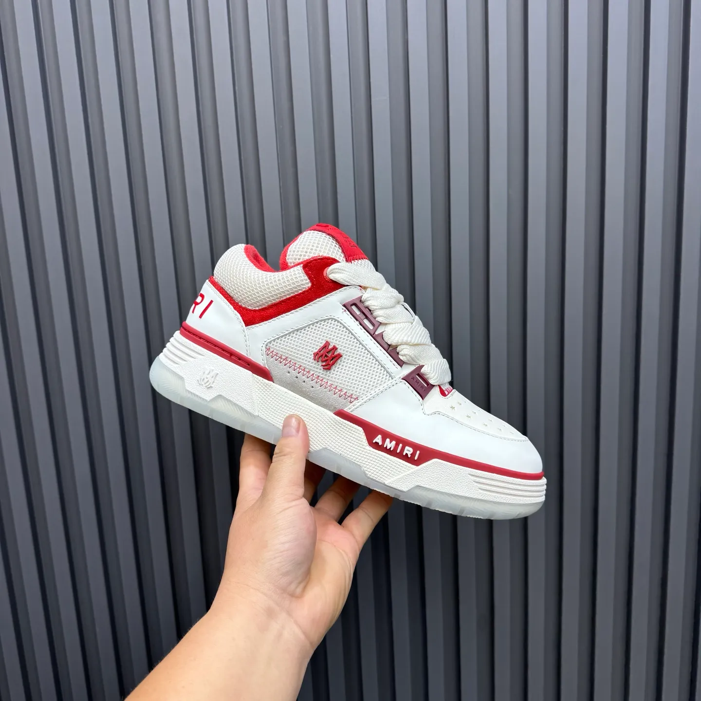 Men's shoes 💰660💰 AMIRI AMIRI trendy brand hot sale 🔥 Available all year round, couples 💑 Official website synchronization Imported fabrics 1⃣️ vs 1⃣️ replica, original factory special original sole, 35-45 (45. non-refundable)